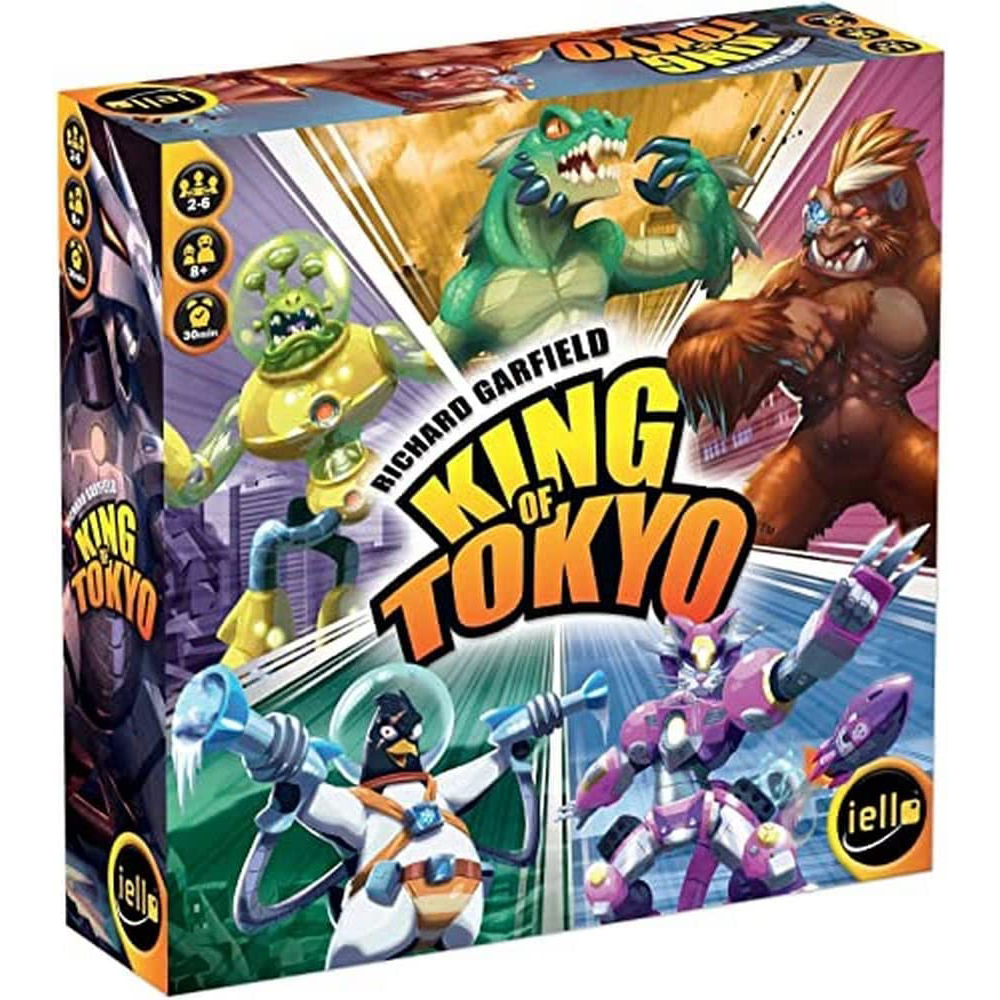 Настольная игра Iello New Edition: King of Tokyo – купить из-за границы  через сервис «CDEK.Shopping»