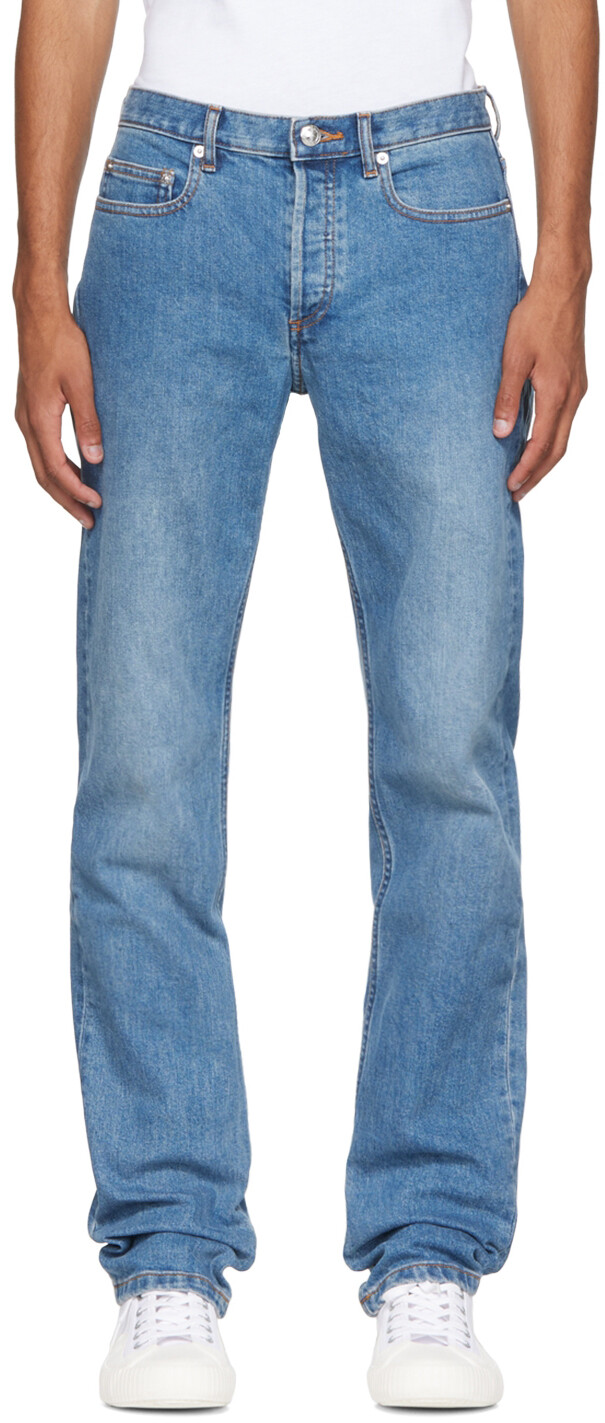 

Синие джинсы New Standard A.P.C.
