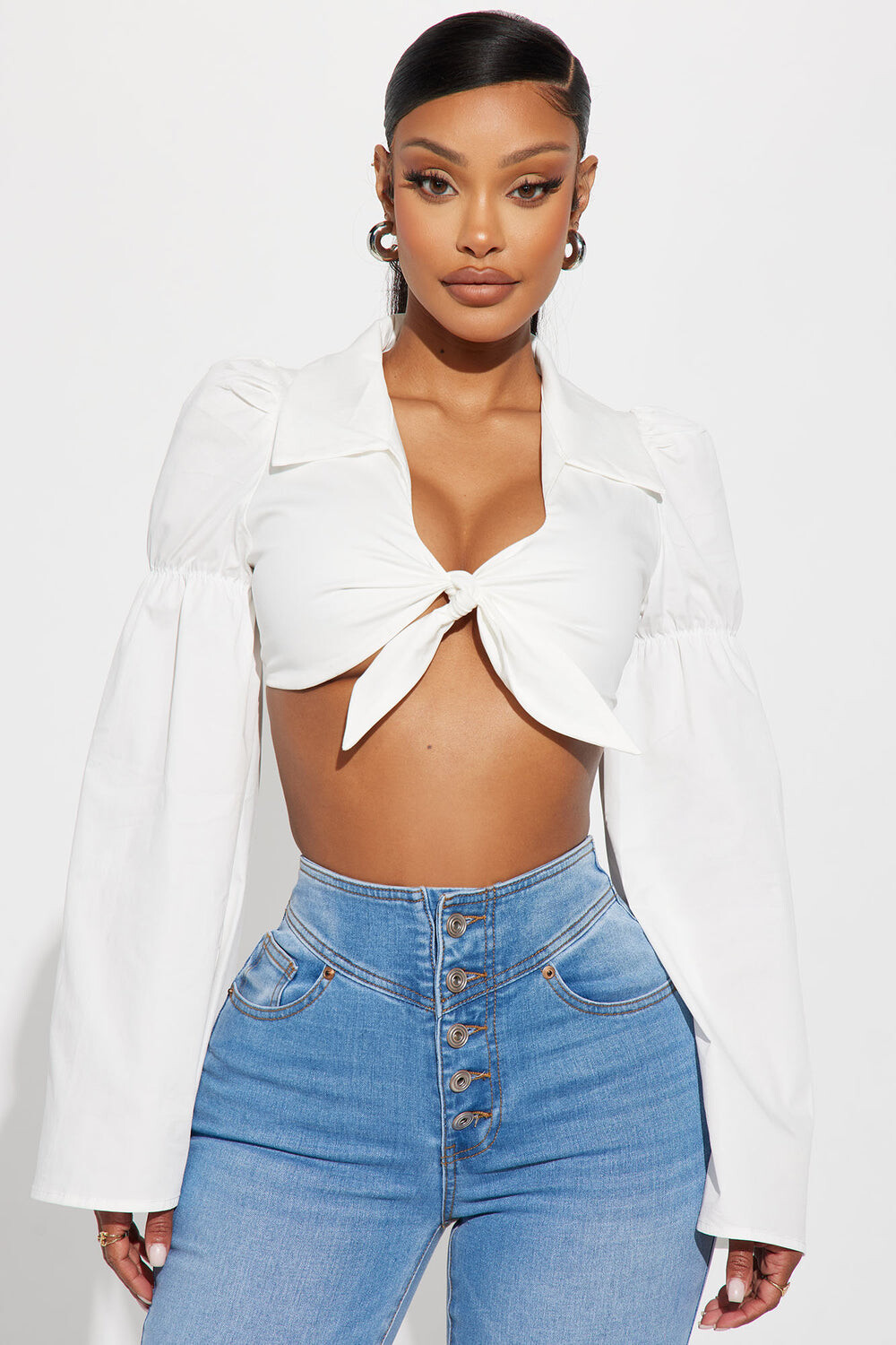 

Топ Fashion Nova 23GWQ3226, белый