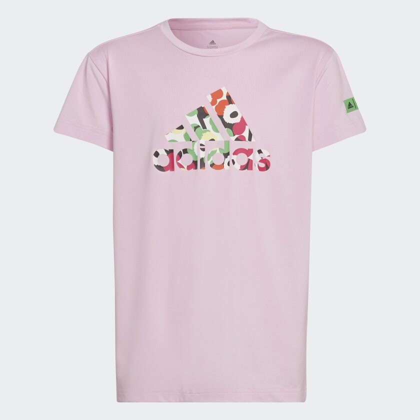 

Футболка adidas x Marimekko AEROREADY Training Floral-Print, розовый/принт