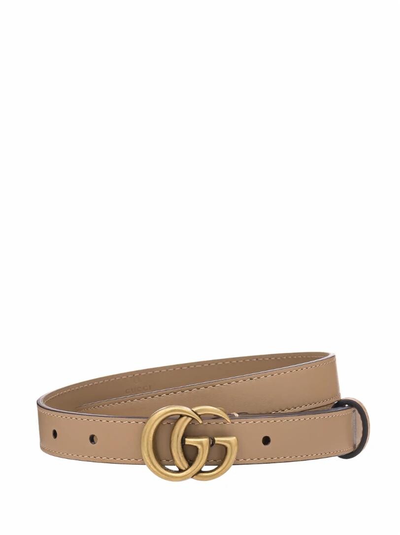 

Кожаный ремень GG Marmont Gucci