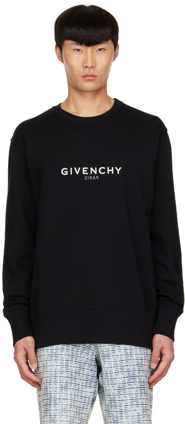 

Черный хлопковый свитшот Givenchy