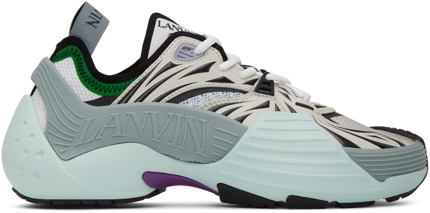 

Сине-серые кроссовки Flash-X Lanvin