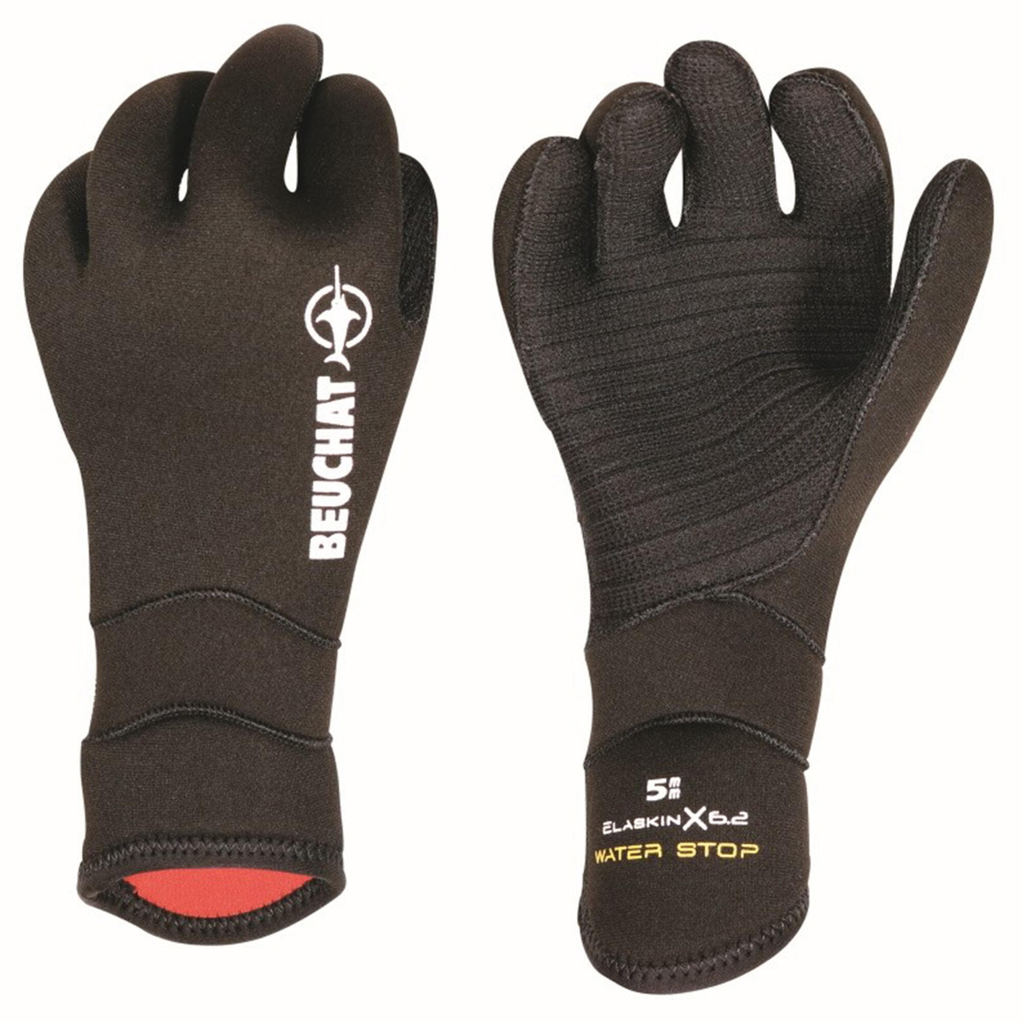 Перчатки для дайвинга Beuchat неопреновые 5 мм Sirocco Elite гладкие внутри перчатки для дайвинга 3 мм неопреновые нескользящие перчатки для дайвинга теплые перчатки для плавания перчатки для подводной охоты серф