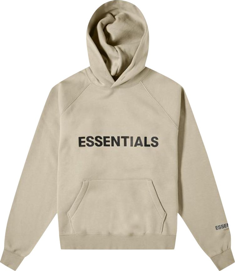 Худи Fear of God Essentials Hoodie 'Olive', загар - фото