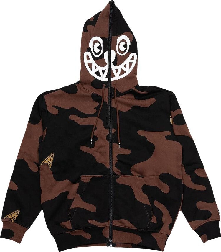 

Худи Icecream Smile Hoodie 'Brunette', коричневый