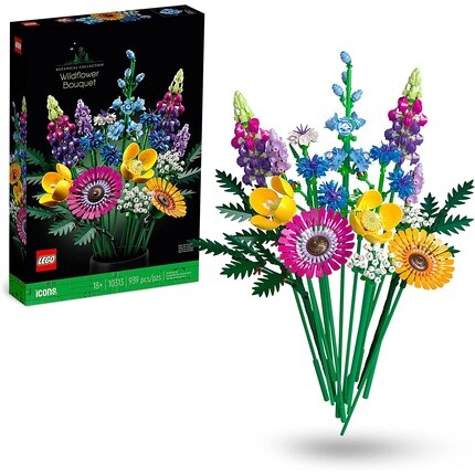 

Конструктор Lego Icons набор букетов полевых цветов