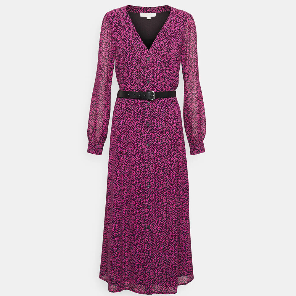 

Платье MICHAEL Michael Kors Micro Giraffe Kate, вишневый