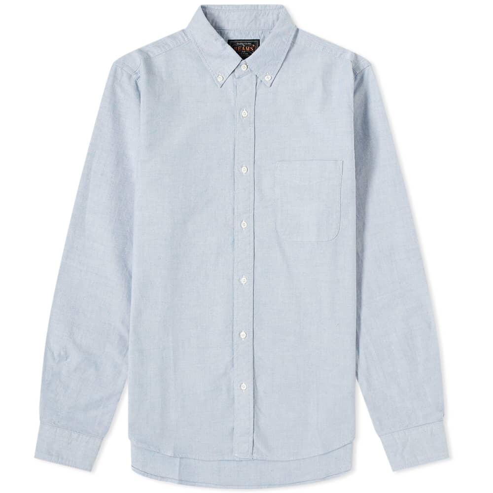 

Рубашка Beams Plus Button Down Oxford Shirt