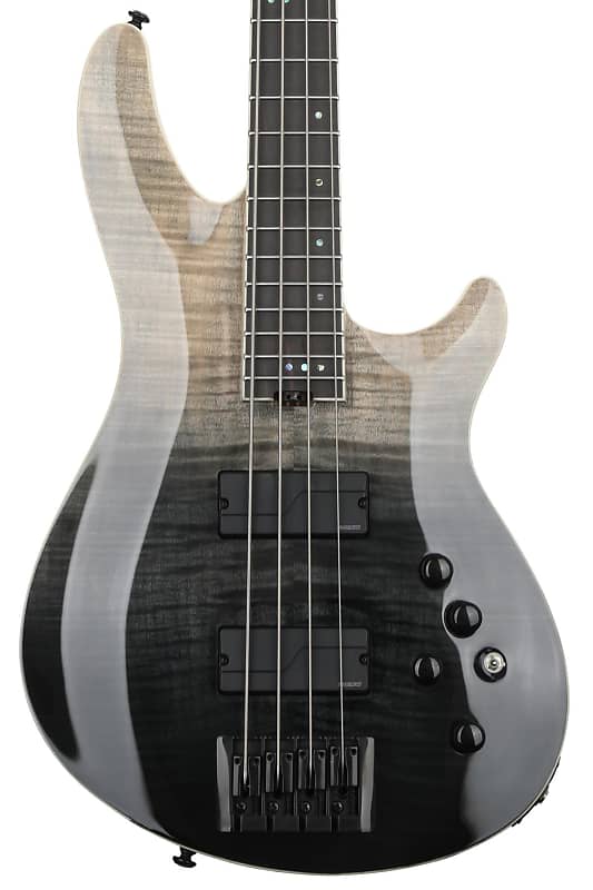 цена Бас-гитара Schecter SLS Elite-4 Black Fade Burst 1391