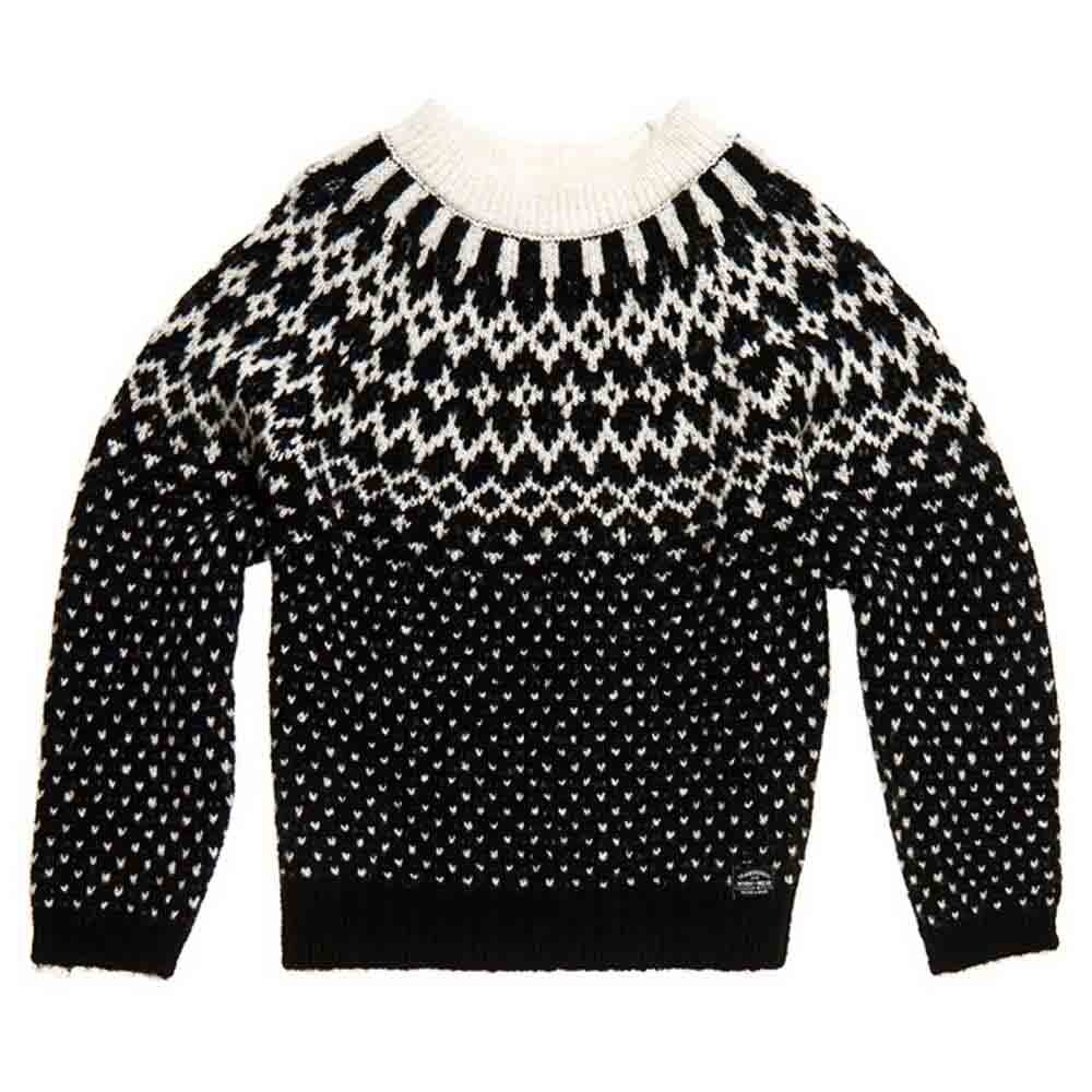 

Свитер Superdry Chunky Jacquard, белый
