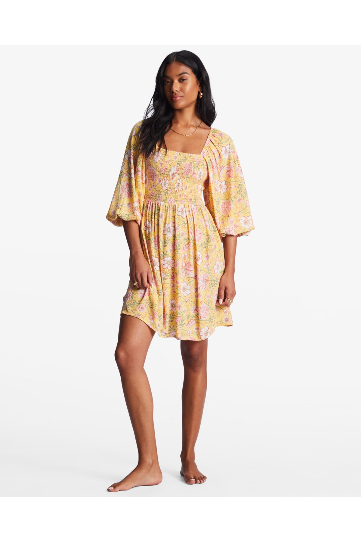 Billabong Платье для женщин/девочек Billabong, желтый цена и фото