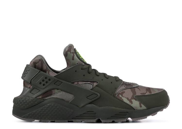 

Кроссовки Nike AIR HUARACHE 'CAMO', хаки