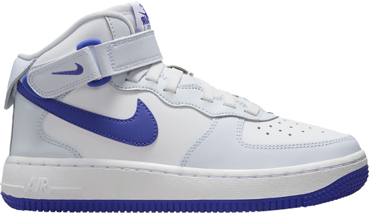 

Кроссовки Air Force 1 Mid EasyOn SE GS 'Football Grey Persian Violet', серый