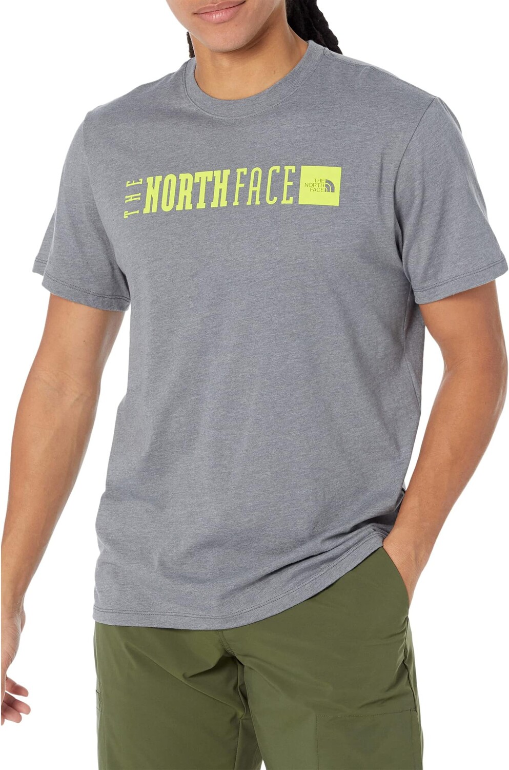 

Футболка Brand Proud с короткими рукавами The North Face, цвет TNF Medium Grey Heather