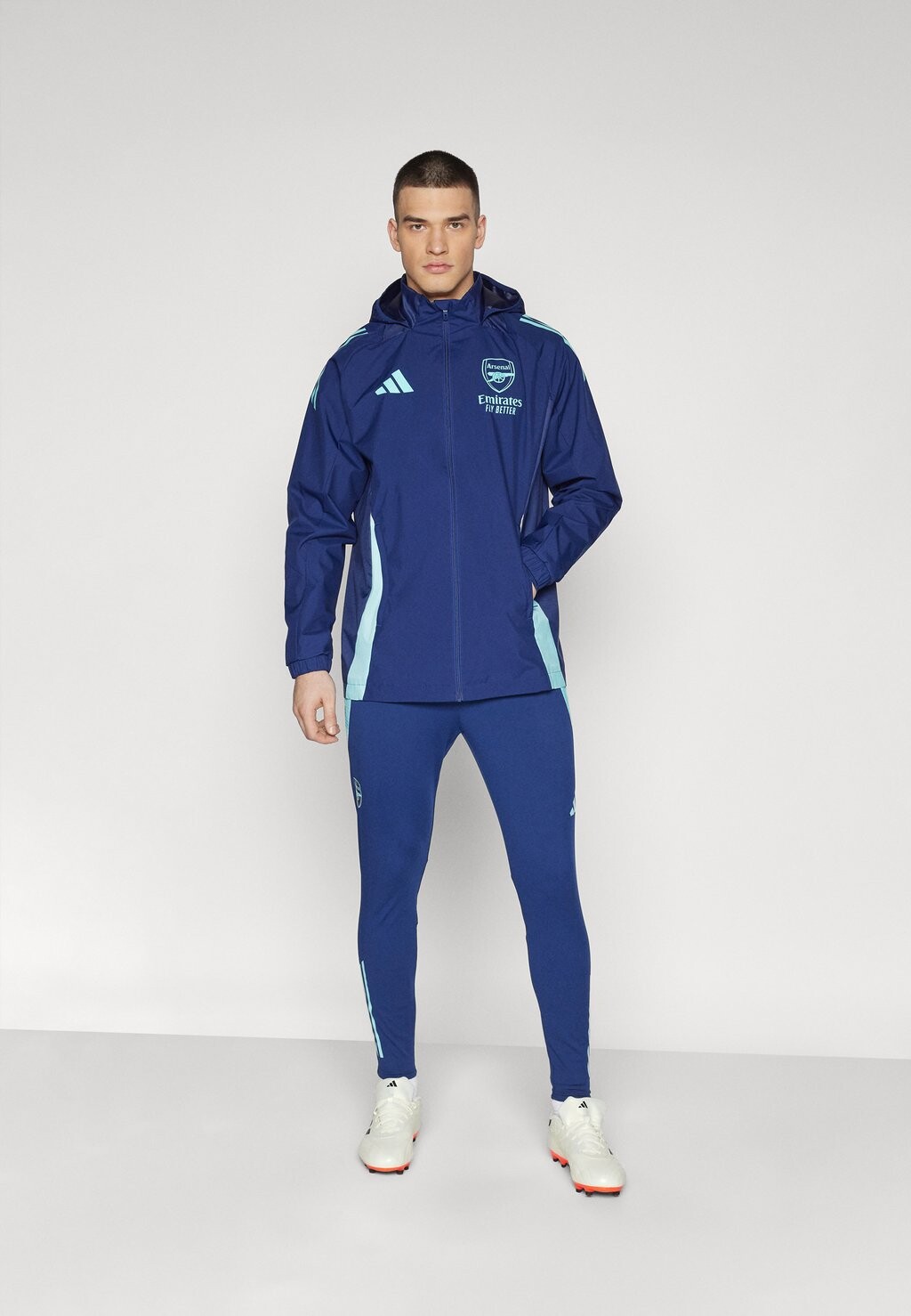 

Тренировочная куртка ARSENAL LONDON ALLWEATHER JACKET adidas, темно-синий