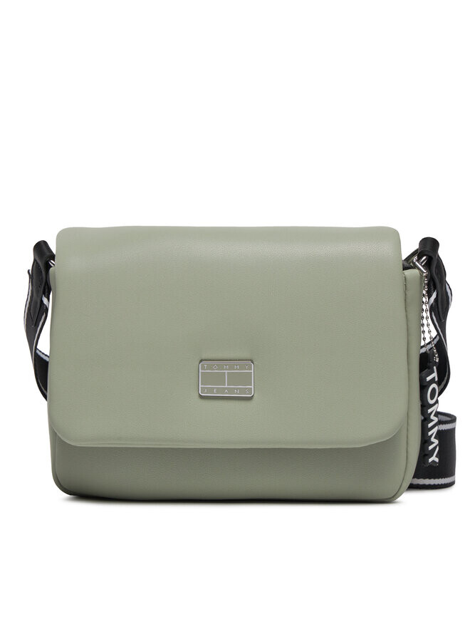 

Наплечная сумка Tommy Jeans Tjw City Girl Small Flap Cross AW0AW15812, зеленый