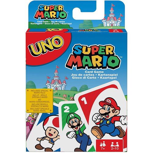 Настольная игра Uno Super Mario Bros Mattel
