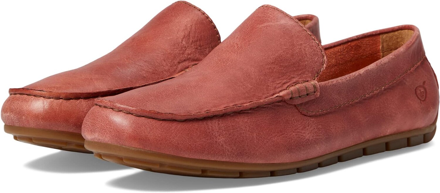 

Лоферы Allan Born, цвет Orange Full Grain Leather