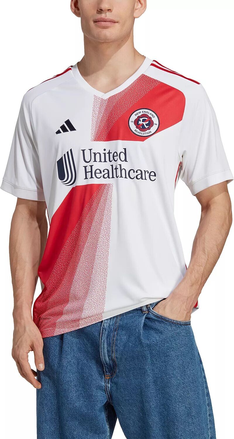 

Вторичная реплика джерси Adidas New England Revolution 2023 "Defiance"