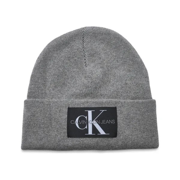 

Шапка с добавлением шерсти и кашемира. Calvin Klein, серый