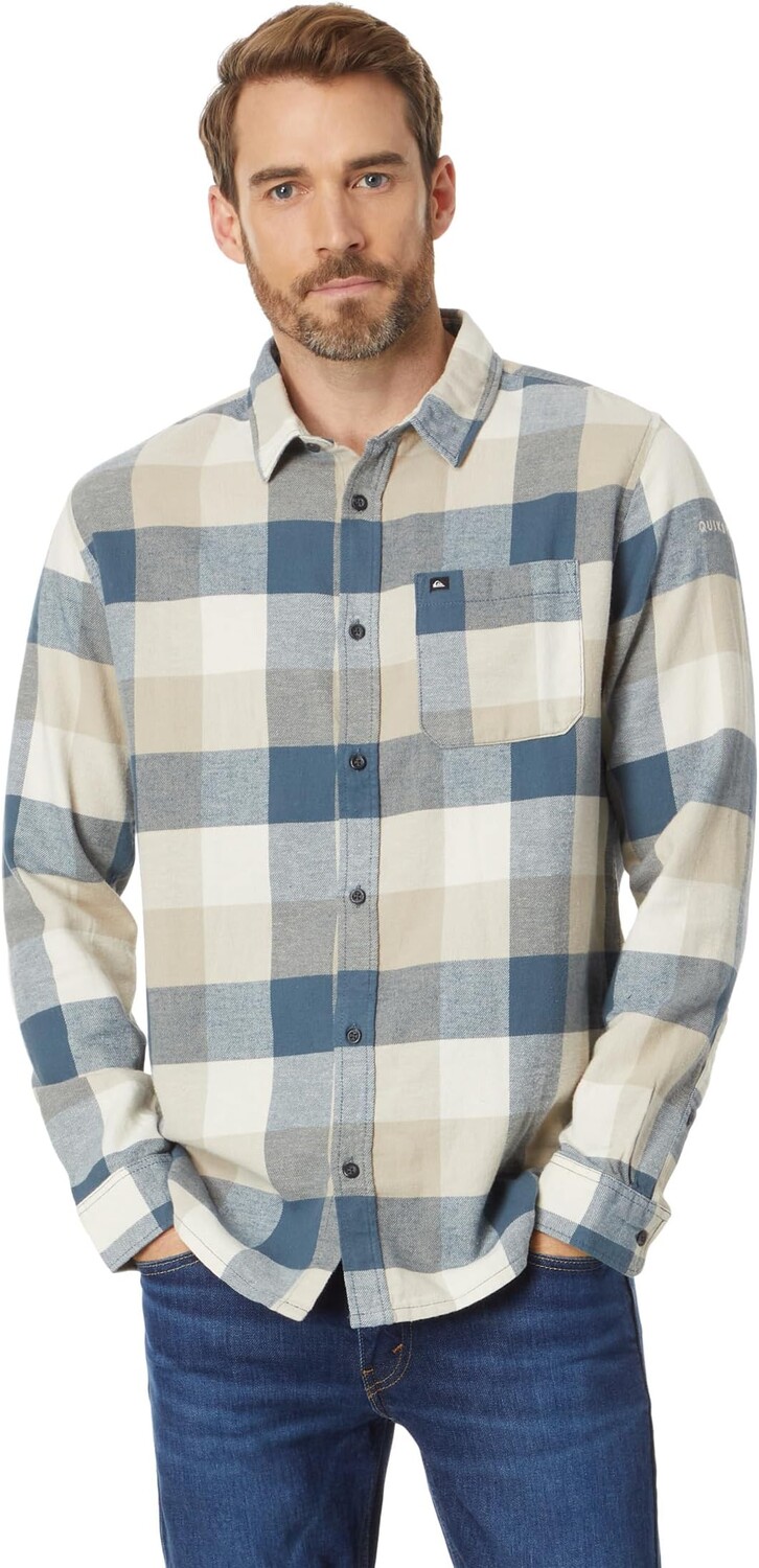 

Рубашка Motherfly Long Sleeve Flannel Quiksilver, цвет Dark Slate Motherfly