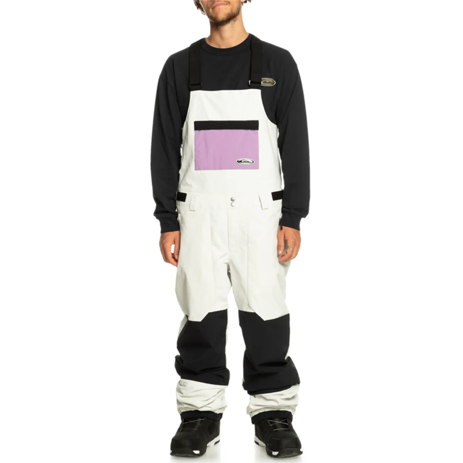 

Брюки Quiksilver Fly High Bib, цвет Nimbus Cloud