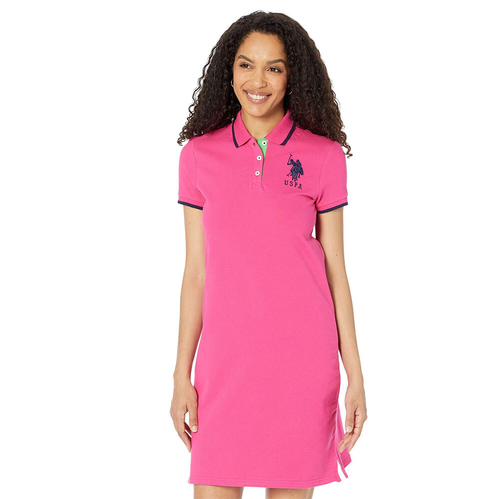 

Платье U.S. Polo Assn. Triple Crown Polo, розовый