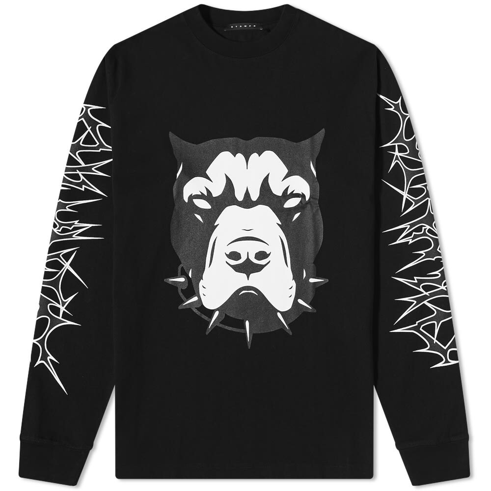 

Футболка Stampd Long Sleeve Spike Relaxed Tee, Черный