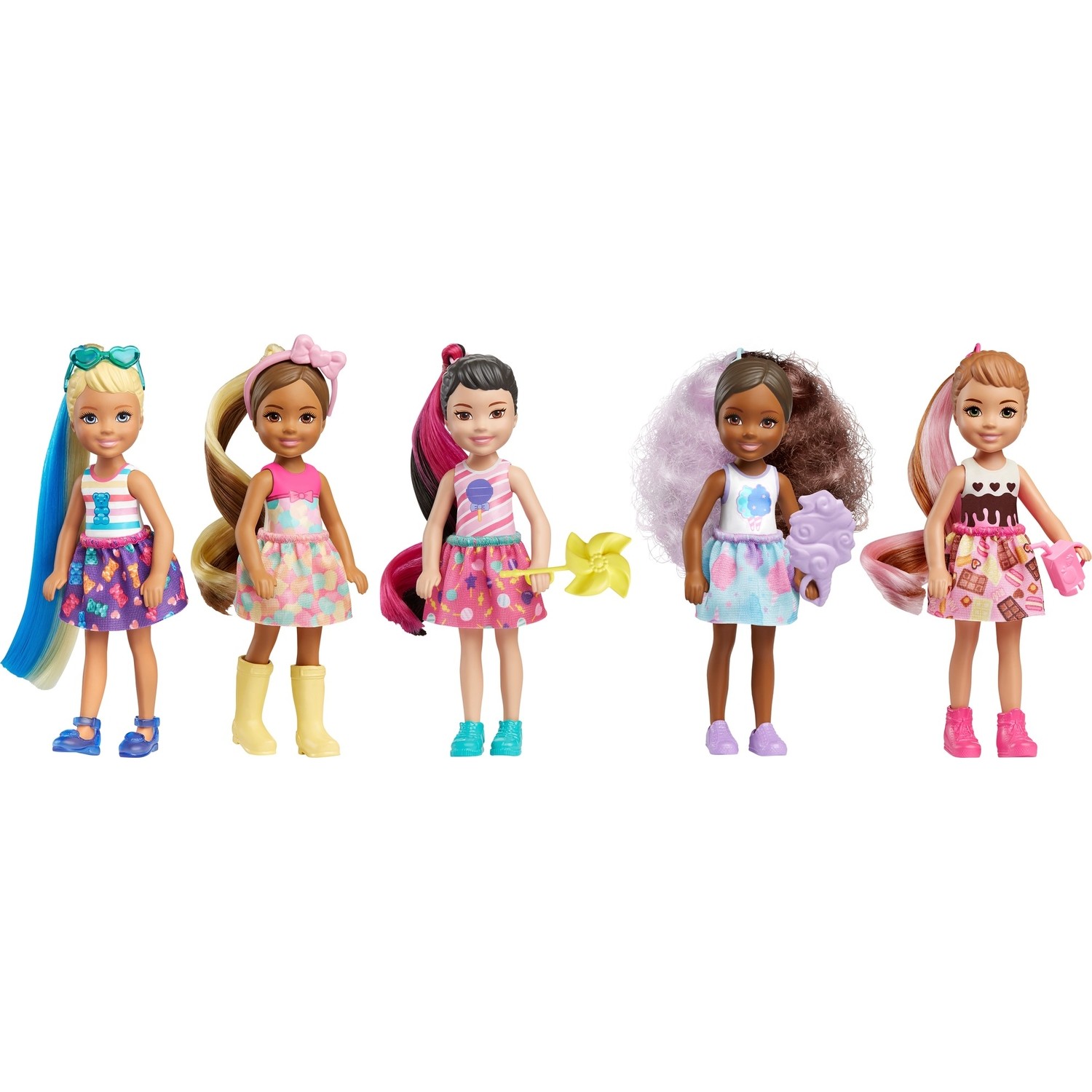 набор дома мечты mega barbie color reveal Кукла Barbie Color Reveal Surprise Chelsea Party GPD41