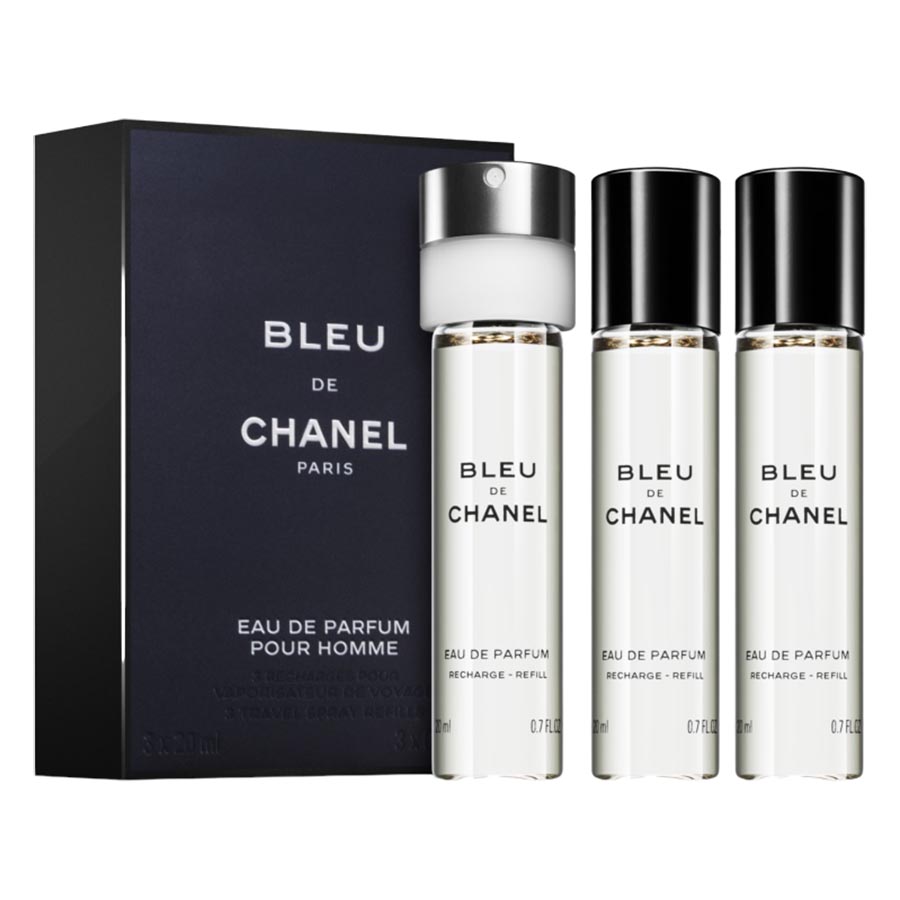 Парфюмерная вода Chanel Bleu de Chanel Twist And Spray Refill, 3х20 мл туалетная вода chanel bleu de chanel twist and spray 3х20 мл