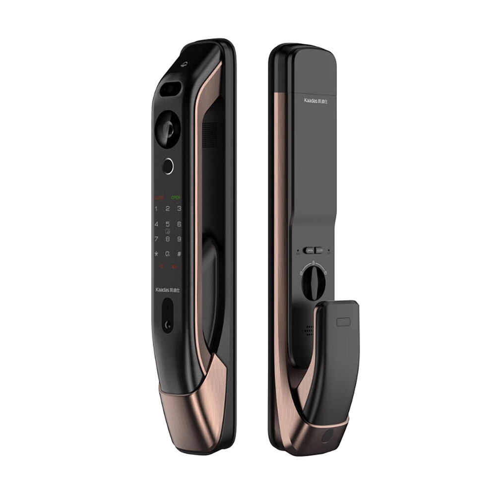 

Электронный замок Kaadas K20 Max Plus V2, биометрический, черный/бронзовый