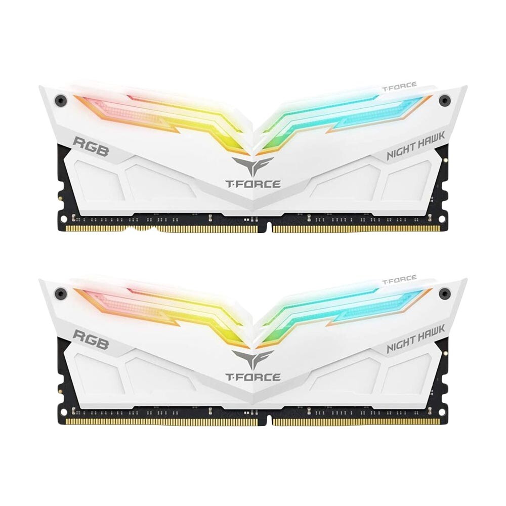 

Оперативная память Team Group T-Force Night Hawk RGB 16 Гб (2х8), DIMM DDR4, 3600 МГц, TF2D416G3600HC18JDC01