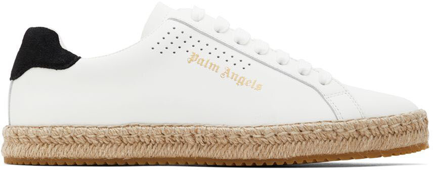 

Белые кроссовки-эспадрильи Palm One Palm Angels