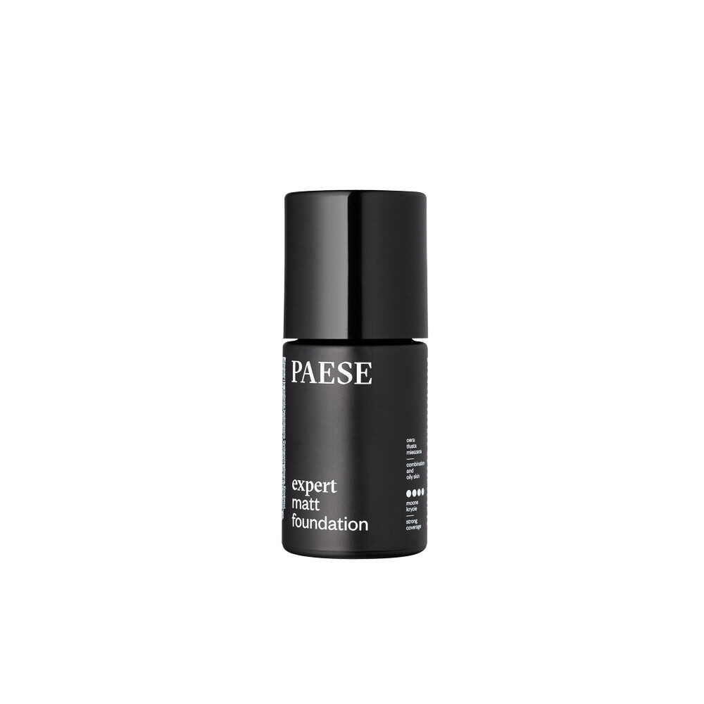 

Paese Матирующая тональная основа Expert Matt Foundation 502W Natural Beige 30мл