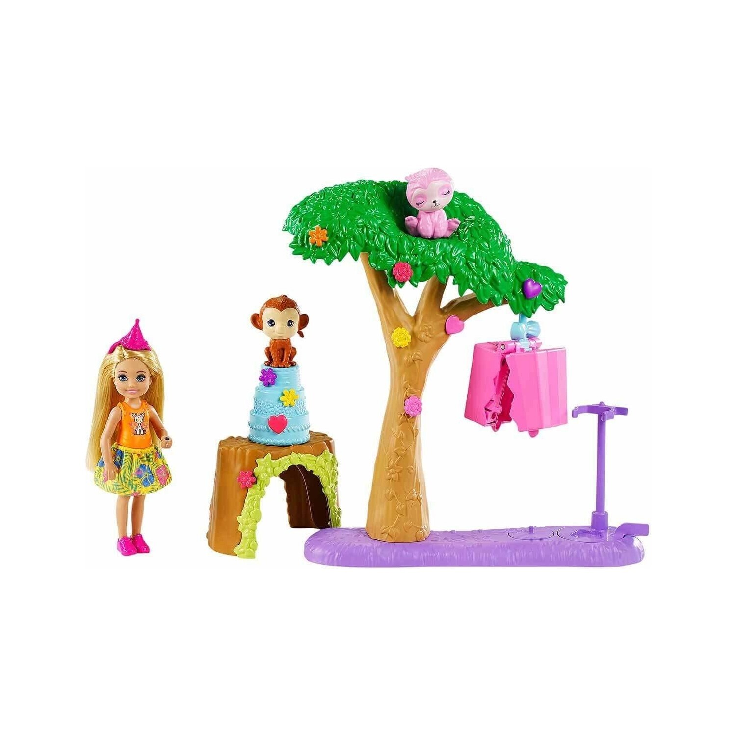 

Игровой набор Barbie and Chelsea Day Out Party Fun GTM84