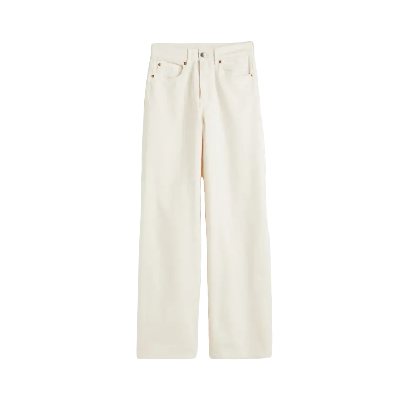 

Джинсы H&M Wide High, белый