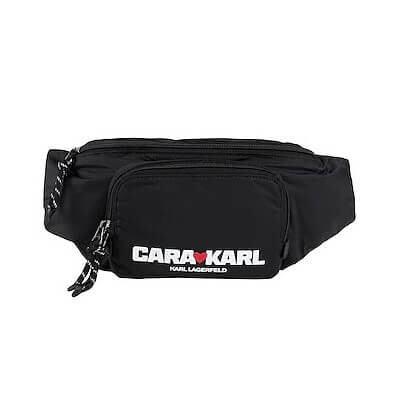 

Поясная сумка Karl Lagerfeld Cara Loves Karl, черный