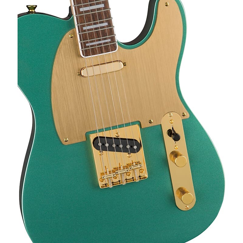 

Squier 40th Anniversary Telecaster Gold Edition - Sherwood Green Metallic