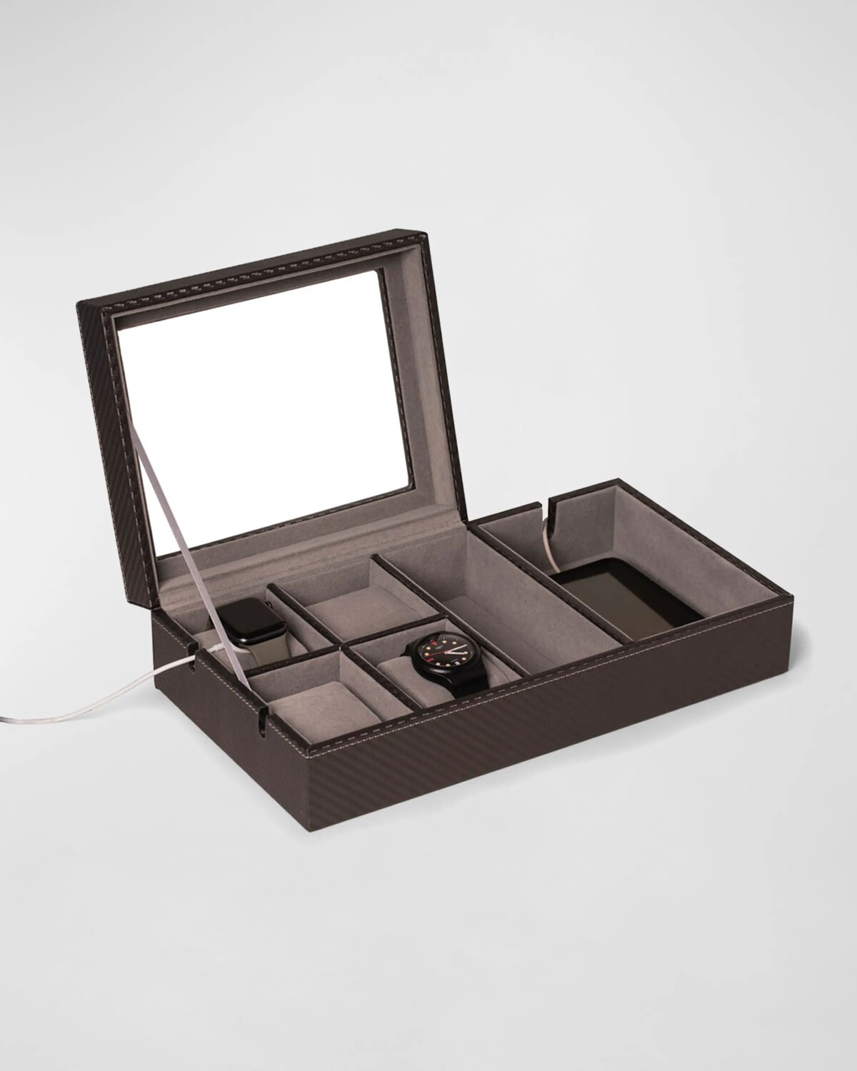 

Мужские часы Devin Watch Tech Valet Tray Bey-Berk, цвет Gray