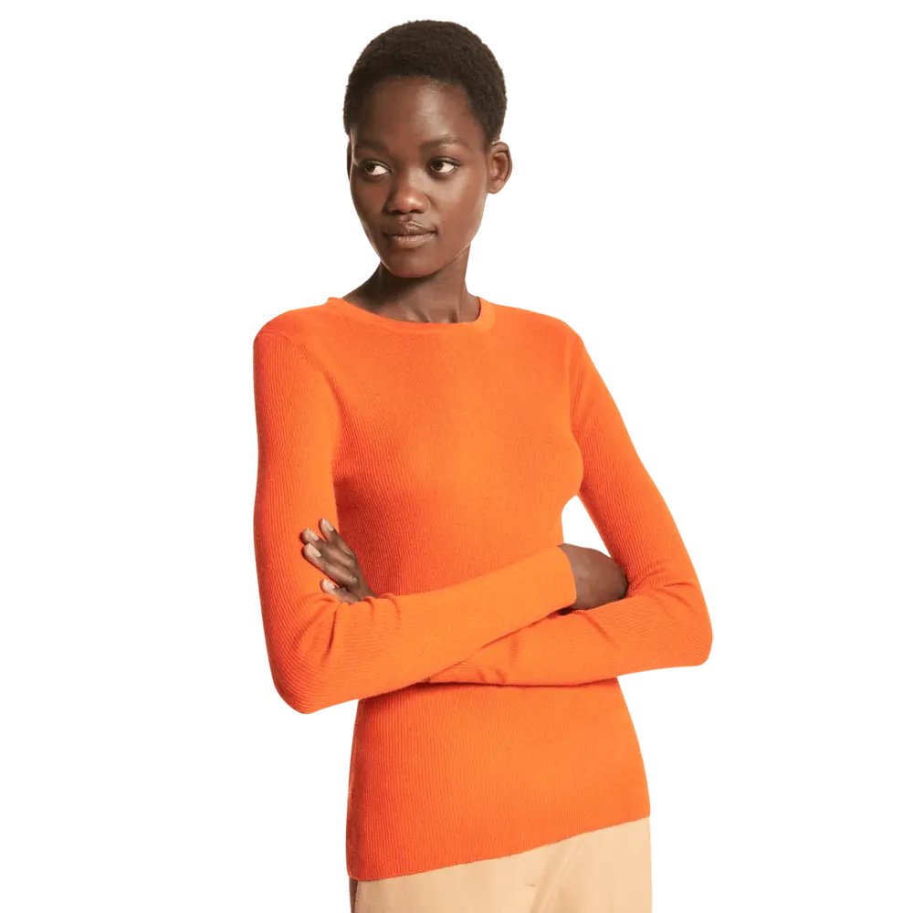 

Свитер Michael Kors Hutton Featherweight Cashmere, оранжевый