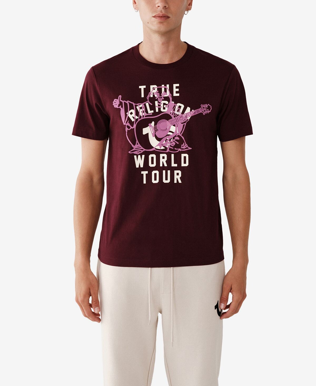 

Мужская футболка world tour с короткими рукавами True Religion