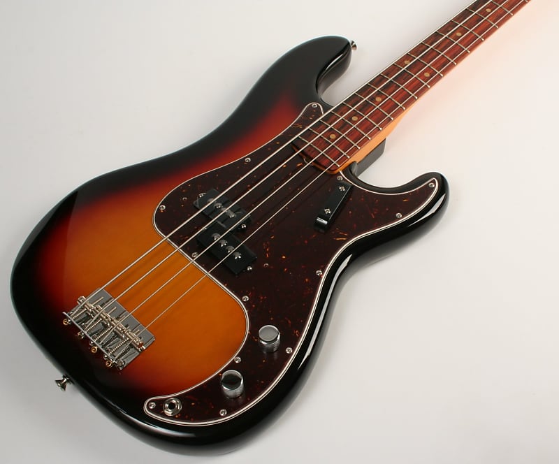 Fender American Vintage II 1960 Precision Bass Накладка на гриф из палисандра, 3 цвета Sunburst American Vintage II 1960 Precision Bass Rosewood Fingerboard 3-Color Sunburst