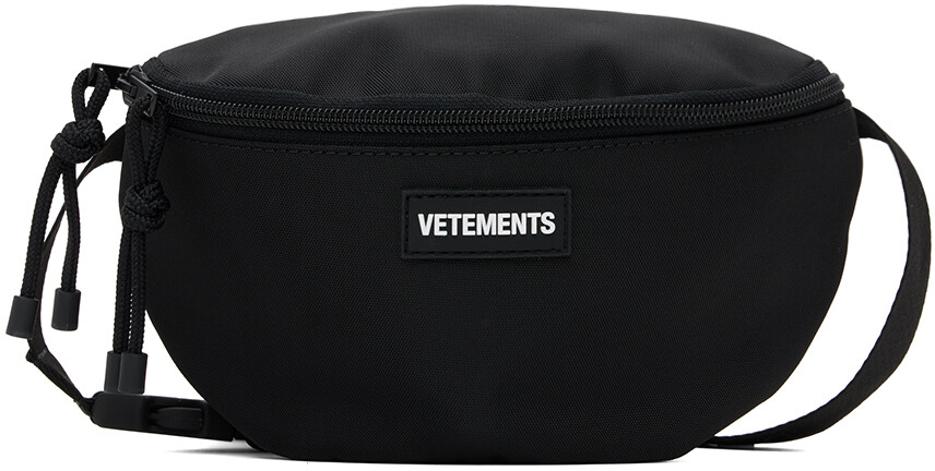 

Черный нашивочный мешочек VETEMENTS