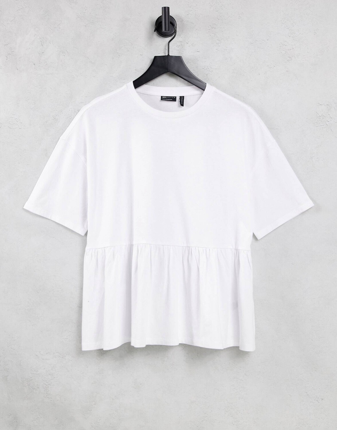 

Белый свободный повседневный топ ASOS DESIGN
