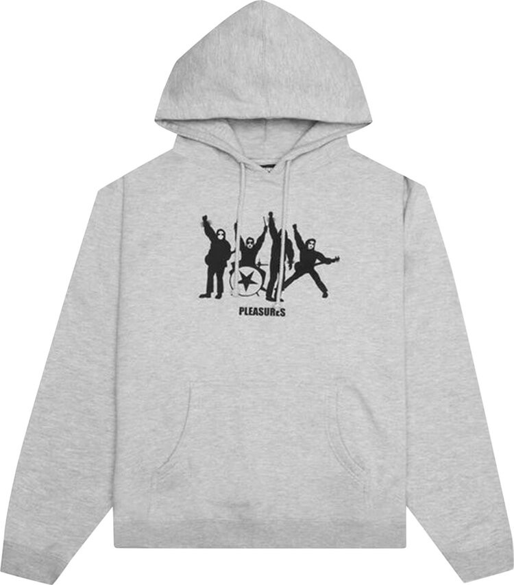 

Худи Pleasures Anguish Hoodie 'Ash Grey', серый