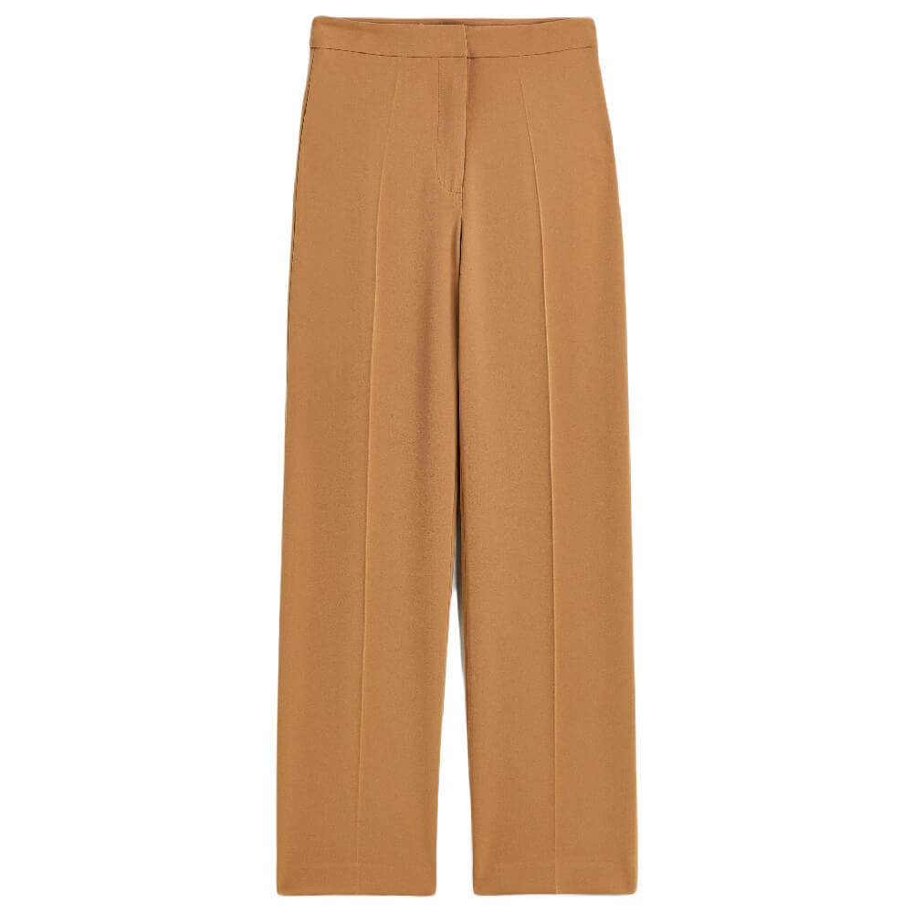 

Брюки H&M Wide-cut, бежевый