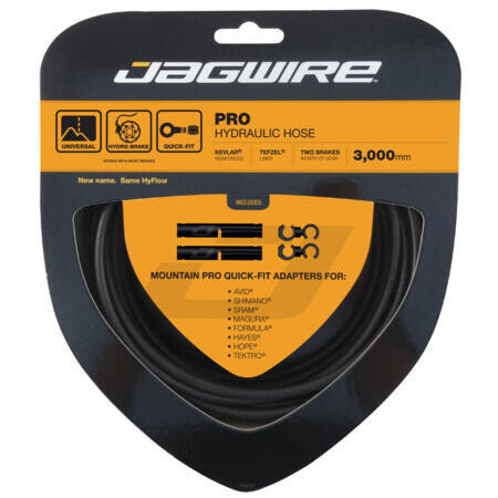

Комплект гидравлических шлангов Jagwire Pro, черный / черный / черный