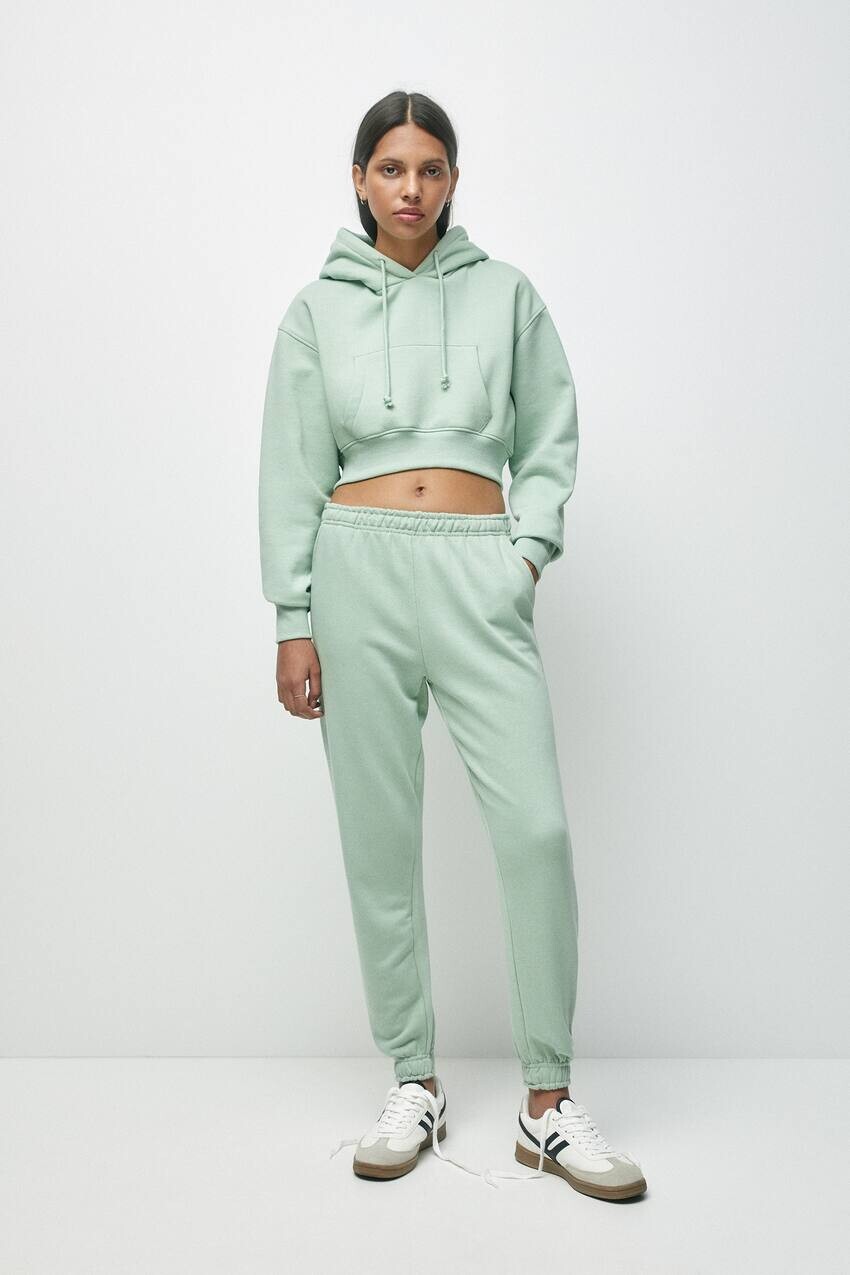 

Базовые джоггеры с эластичной окантовкой Pull&Bear