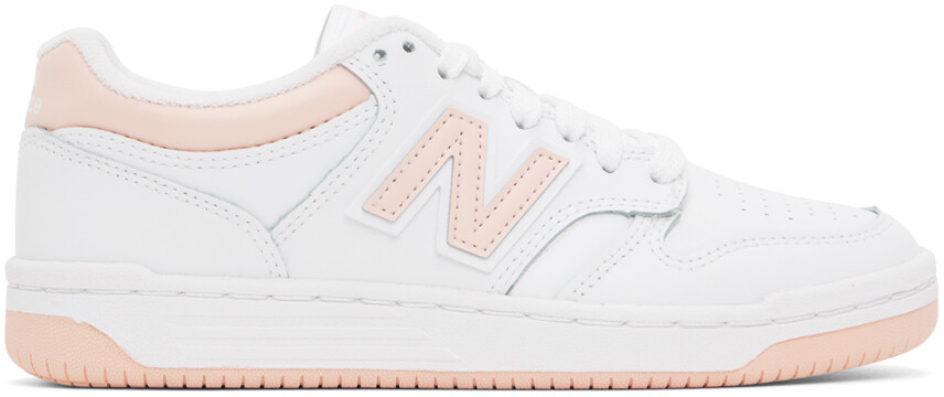 

Бело-розовые кроссовки 480 New Balance, Розовый, Бело-розовые кроссовки 480 New Balance